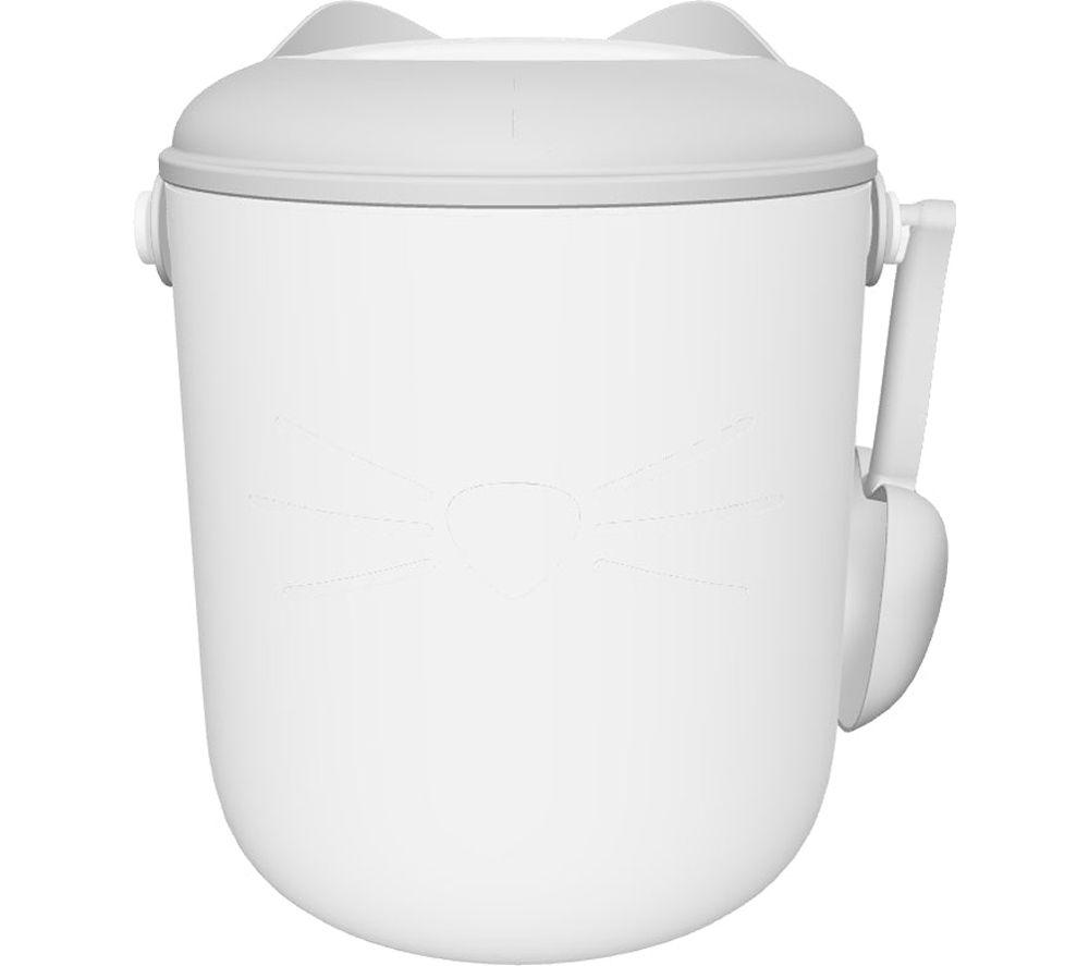 CATIT Pixi Smart Vacuum Dry Food Container - White image number 2 of 8