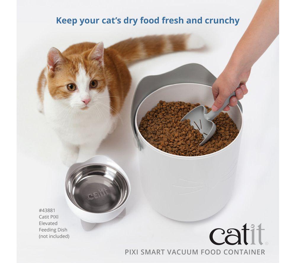 CATIT Pixi Smart Vacuum Dry Food Container - White image number 4 of 8
