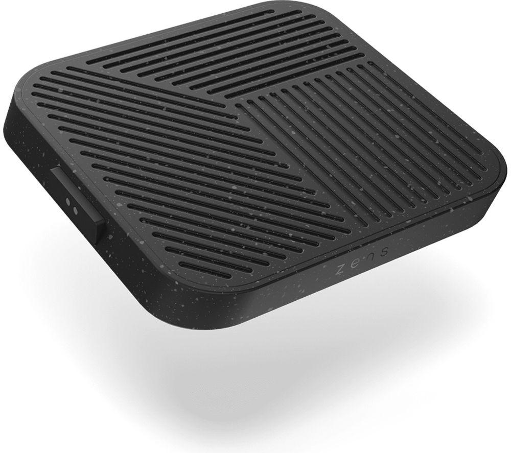 ZENS Modular Series Qi 2-in-1 Magnetic 15 W Wireless Charger - Black image number 2 of 4