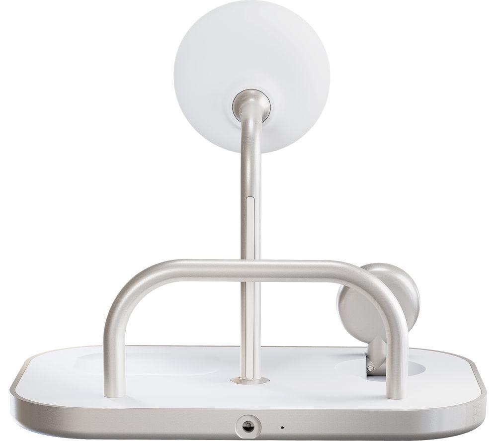ZENS Qi2 4-in-1 Magnetic 15 W Wireless Charger - White image number 3 of 4