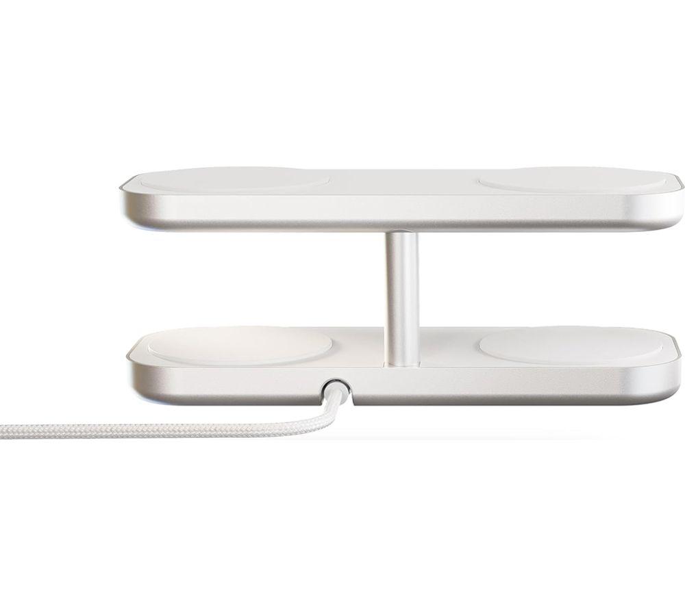 ZENS Quattro Pro 4 Qi2 4-in-1 Magnetic 15 W Wireless Charger - White image number 2 of 4