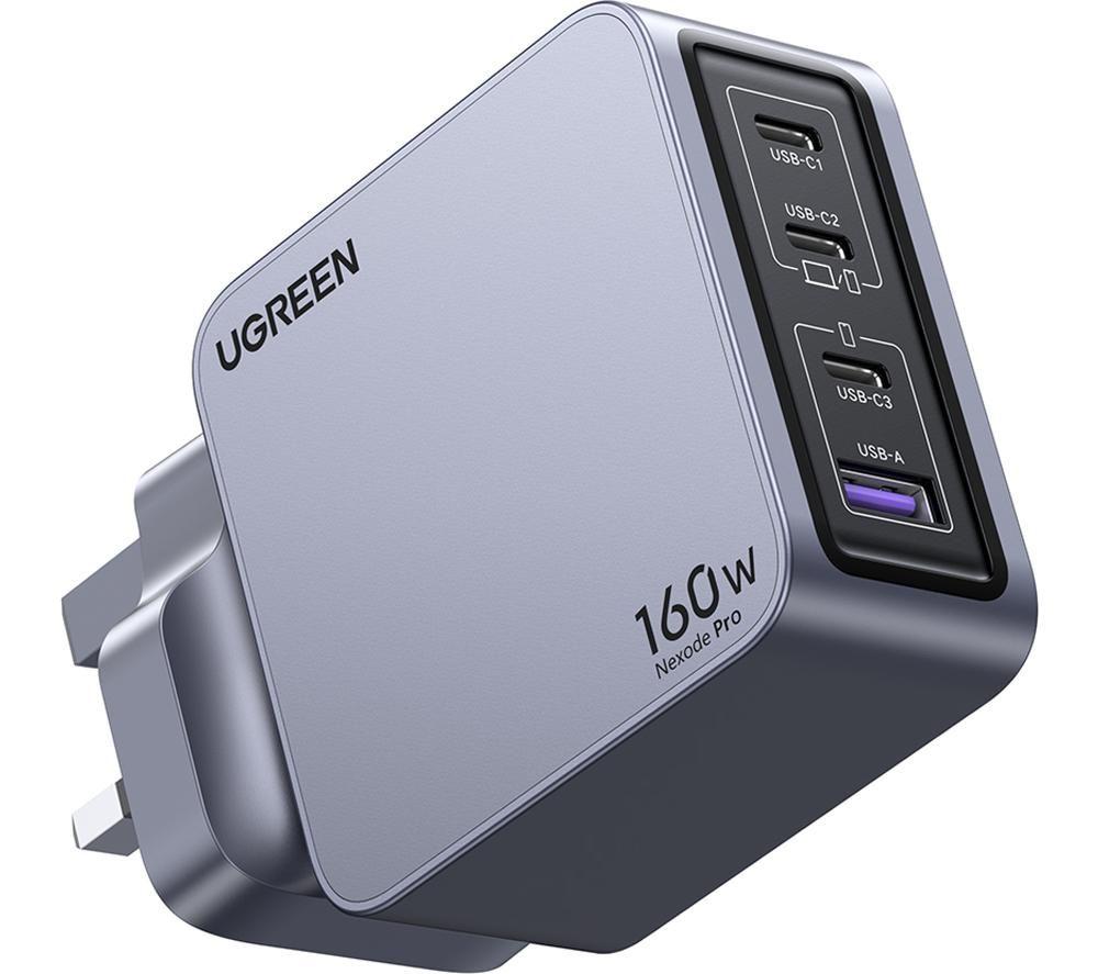 UGREEN Nexode Pro series 160 W 4-Port GaN Universal USB Charger image number 13 of 13