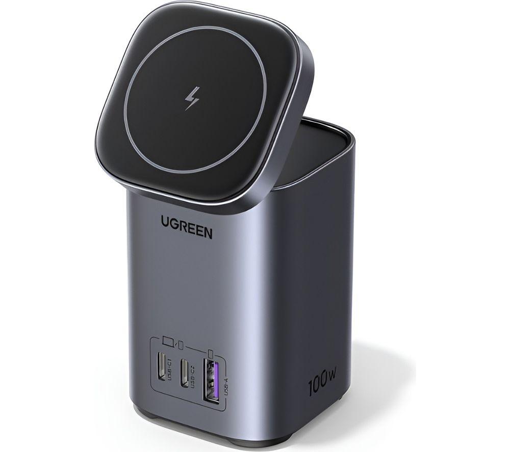 UGREEN Nexode 4-in-1 USB & Qi2 Wireless Charger