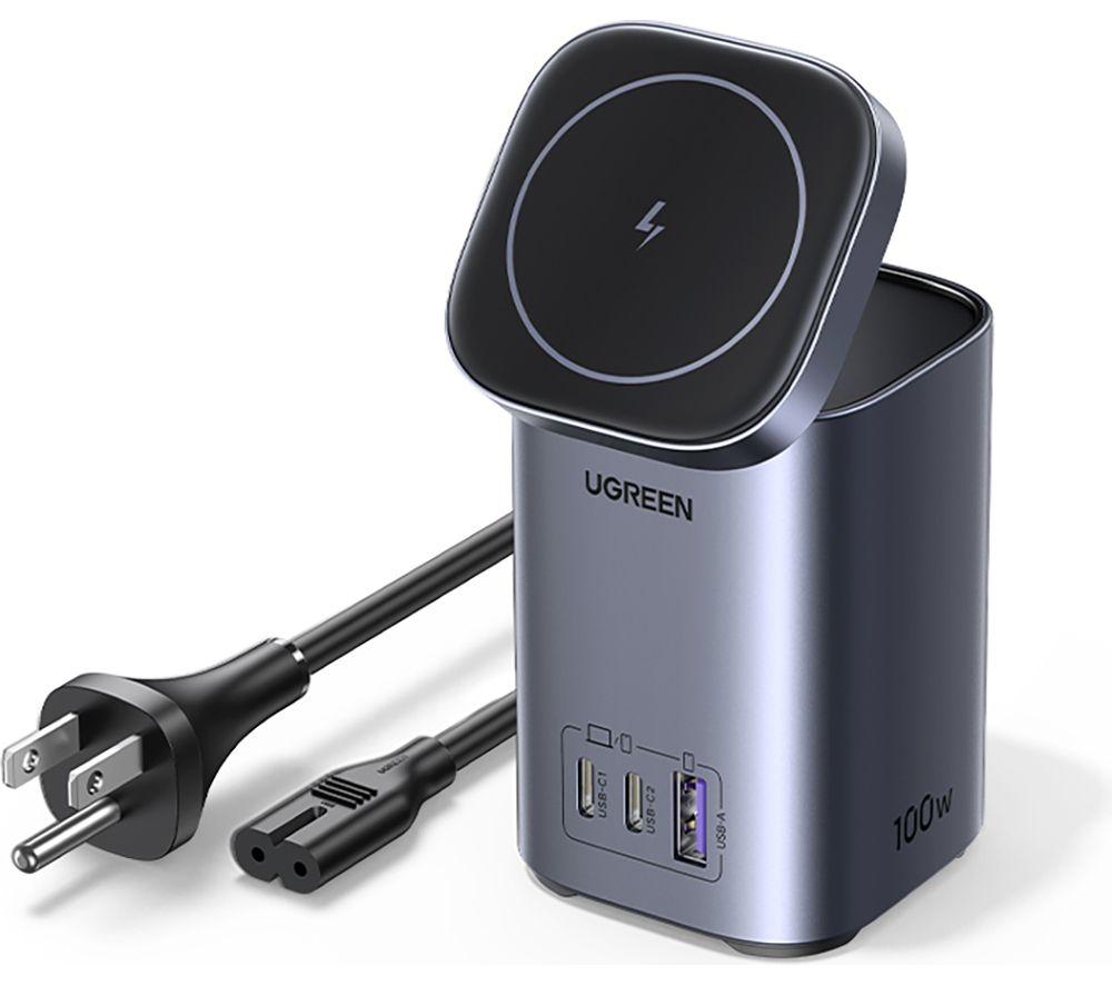 UGREEN Nexode 4-in-1 USB & Qi2 Wireless Charger image number 10 of 10