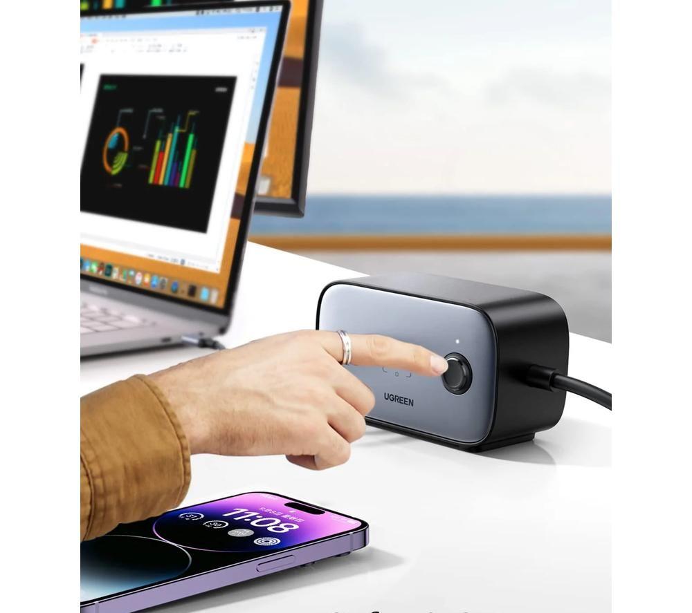 UGREEN DigiNest Pro 100 W Multiport GaN Universal USB Charger - 1.83 m image number 7 of 9