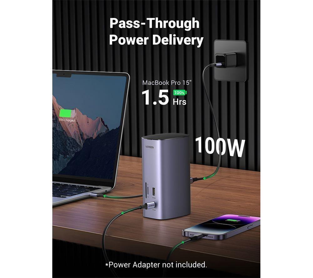 UGREEN Revodok Pro 100 W 12-Port USB Type-C Docking Station image number 6 of 8