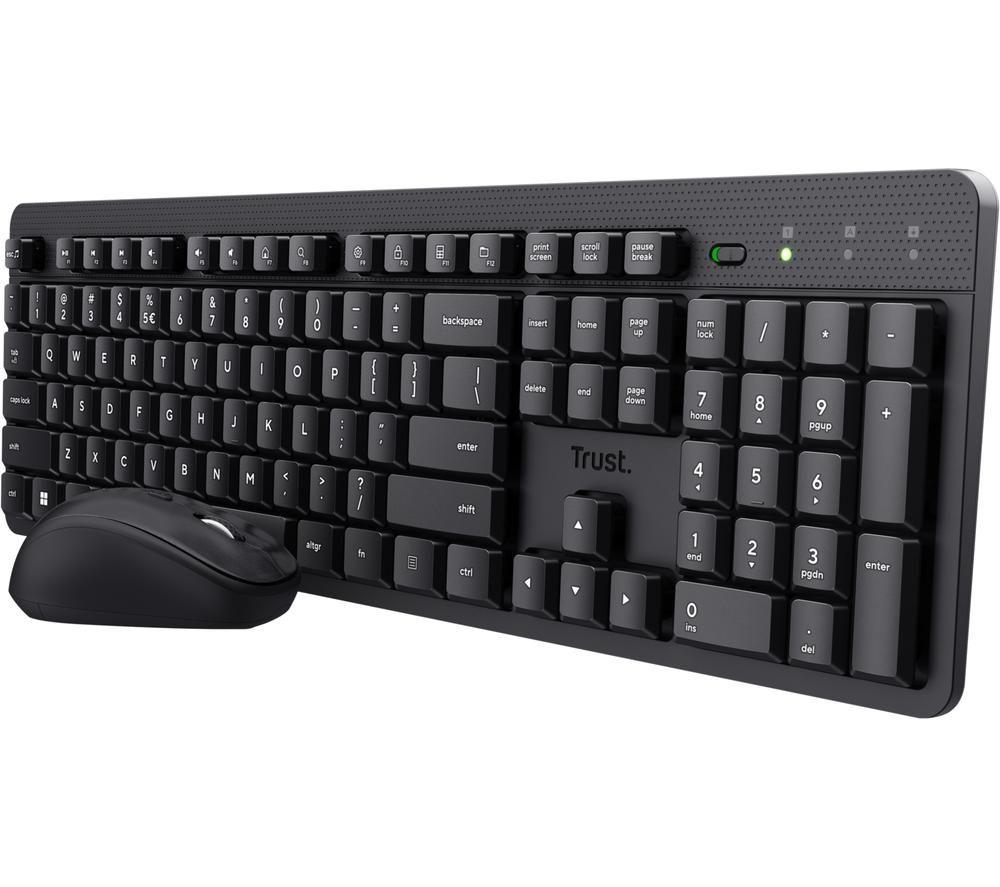 TRUST Ody II Wireless Keyboard & Mouse Set - Black image number 4 of 4
