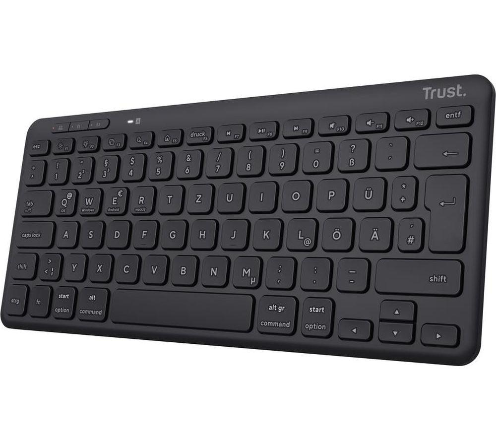 TRUST Lyra Wireless Keyboard - Black image number 2 of 14