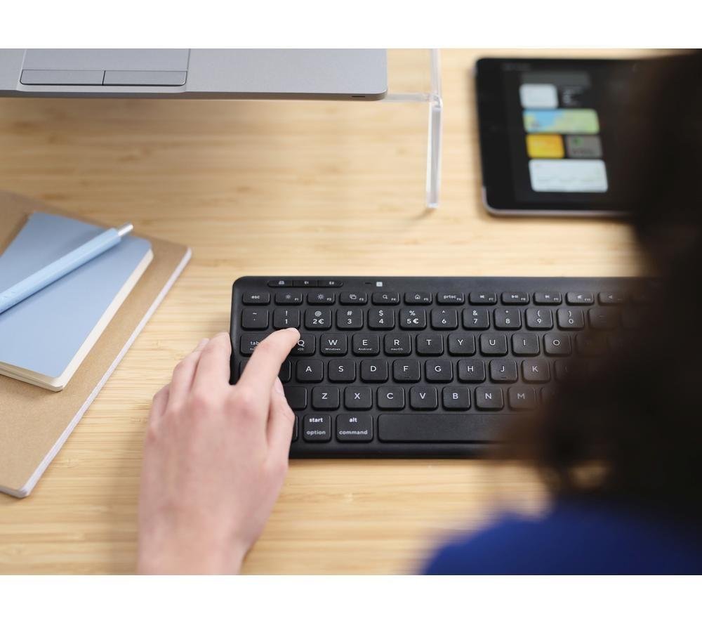 TRUST Lyra Wireless Keyboard - Black image number 8 of 14