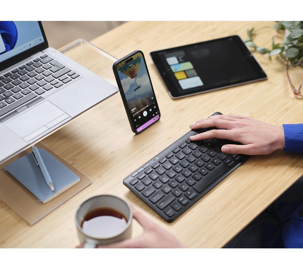 TRUST Lyra Wireless Keyboard - Black image number 11 of 14
