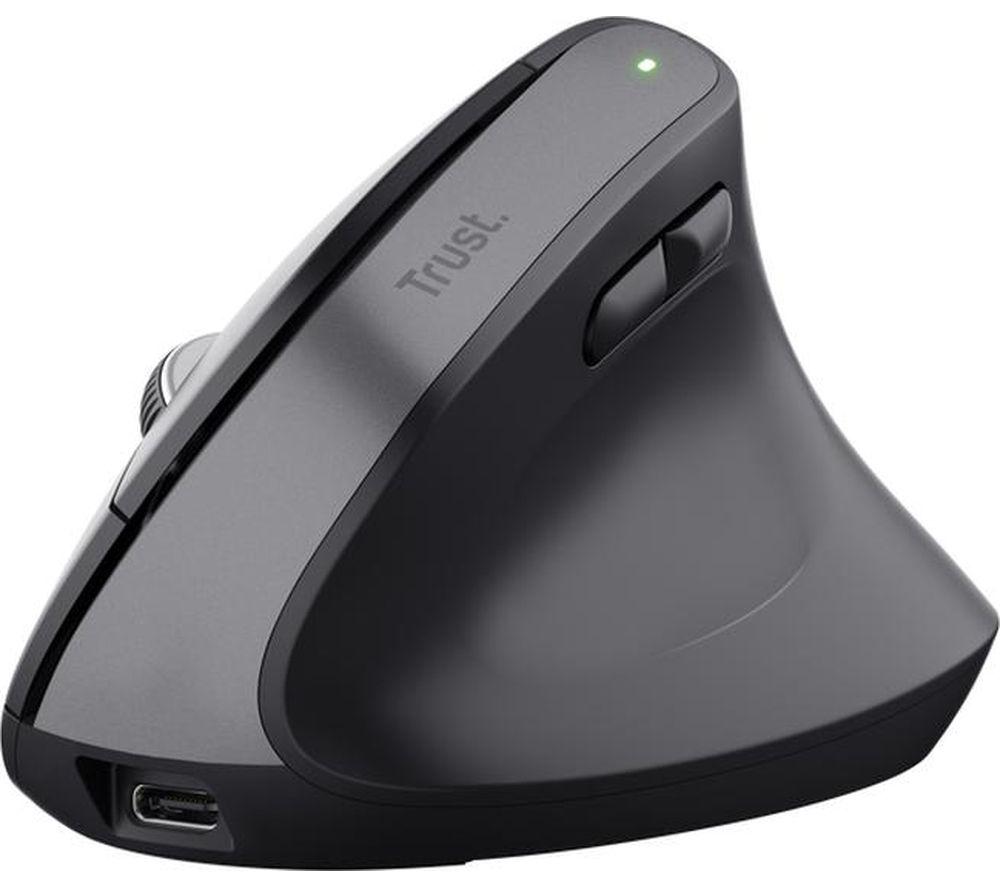 TRUST Bayo+ Vertical Ergonomic Wireless Optical Mouse image number 5 of 6