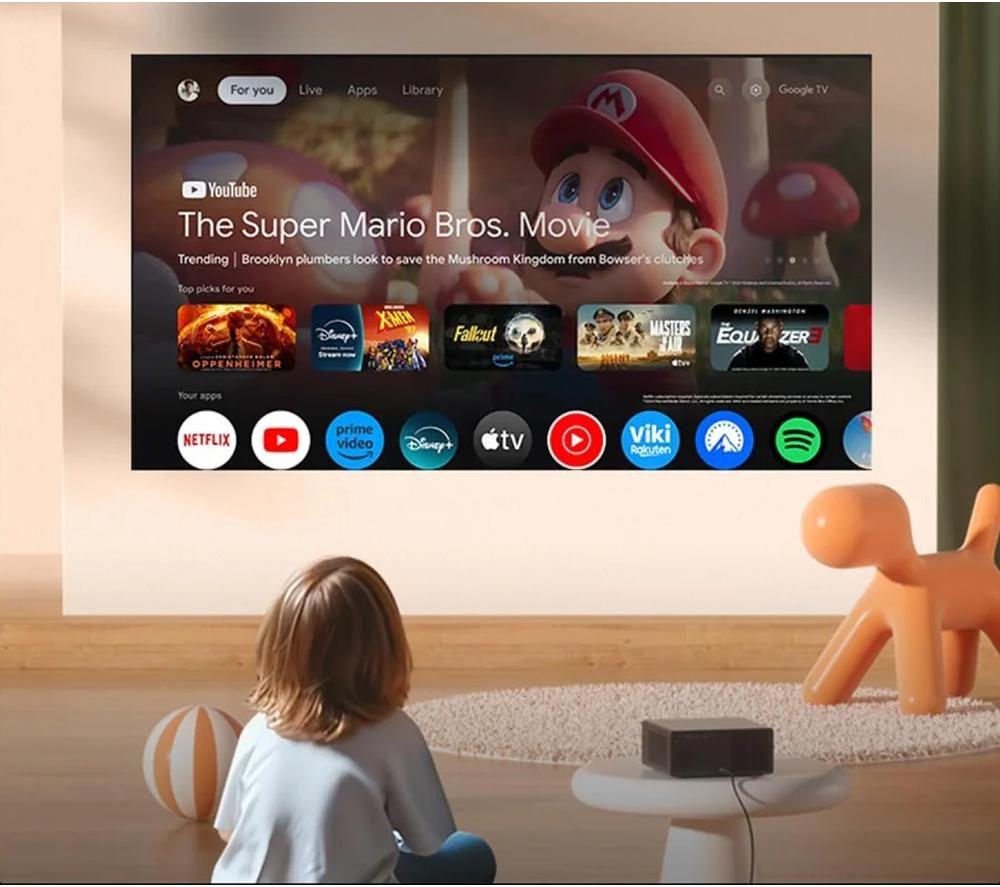 WANBO X5 Pro Smart Full HD Home Cinema & Gaming Projector image number 4 of 7
