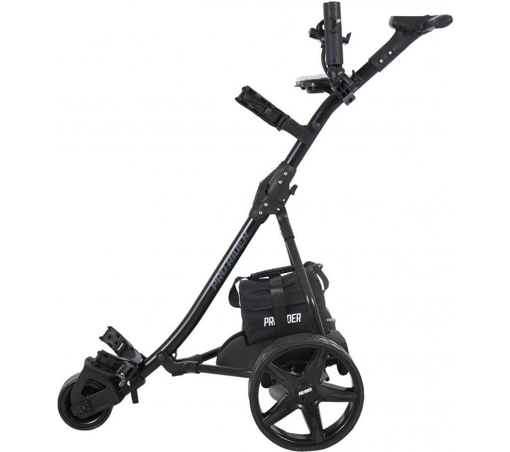 PRO RIDER 36 Hole Electric Golf Trolley - Black image number 2 of 9