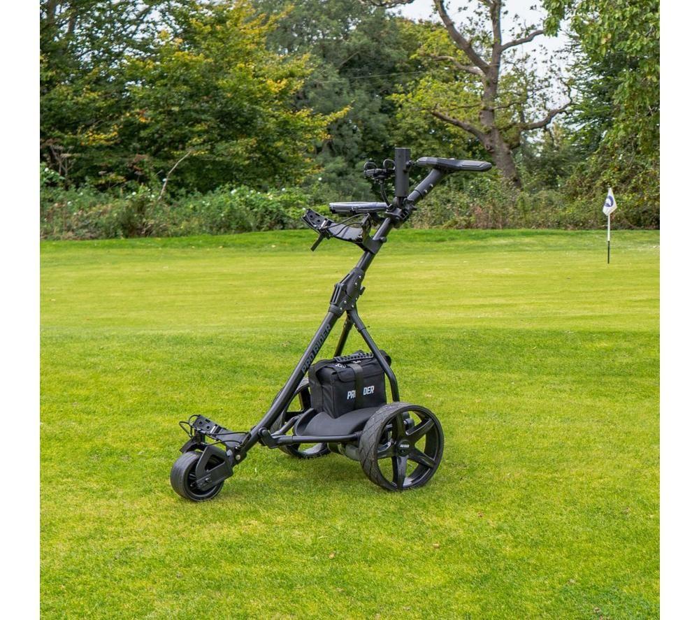 PRO RIDER 36 Hole Electric Golf Trolley - Black image number 9 of 9