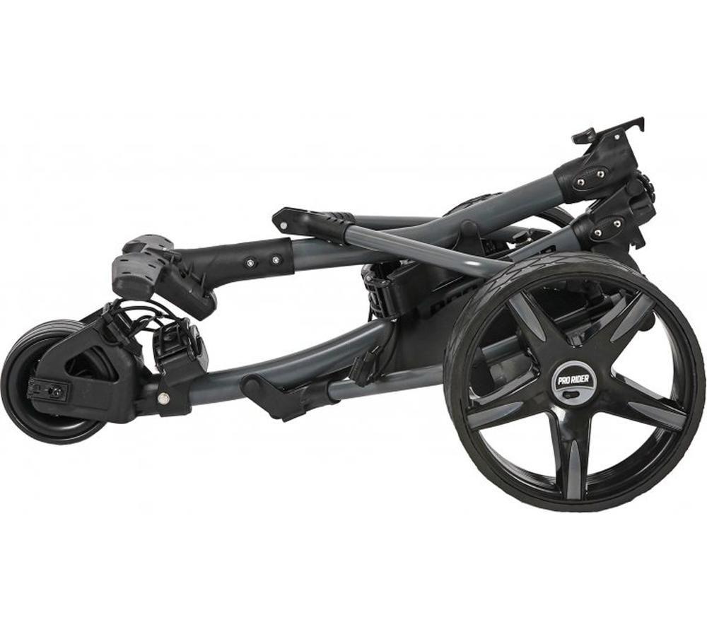PRO RIDER 36 Hole Electric Golf Trolley - Grey image number 5 of 11