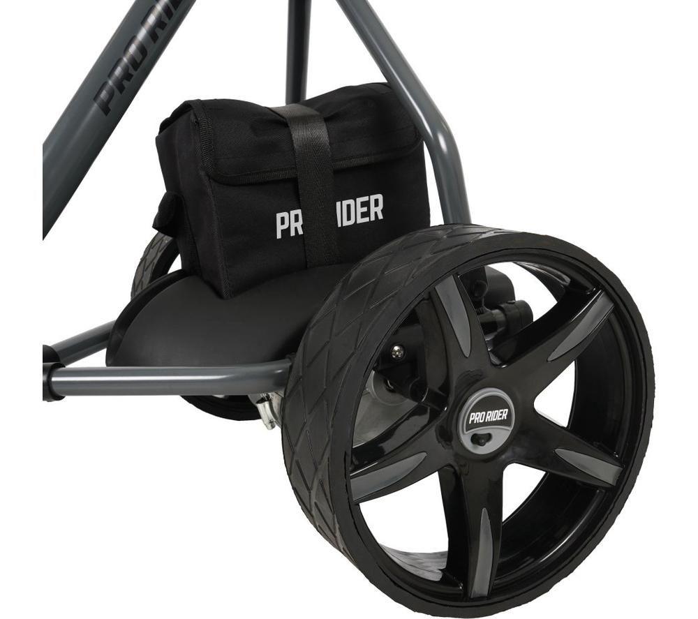 PRO RIDER 36 Hole Electric Golf Trolley - Grey image number 10 of 11