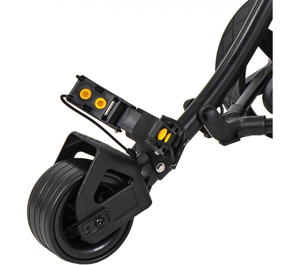 PRO RIDER 36 Hole Electric Golf Trolley - Yellow & Black image number 8 of 12