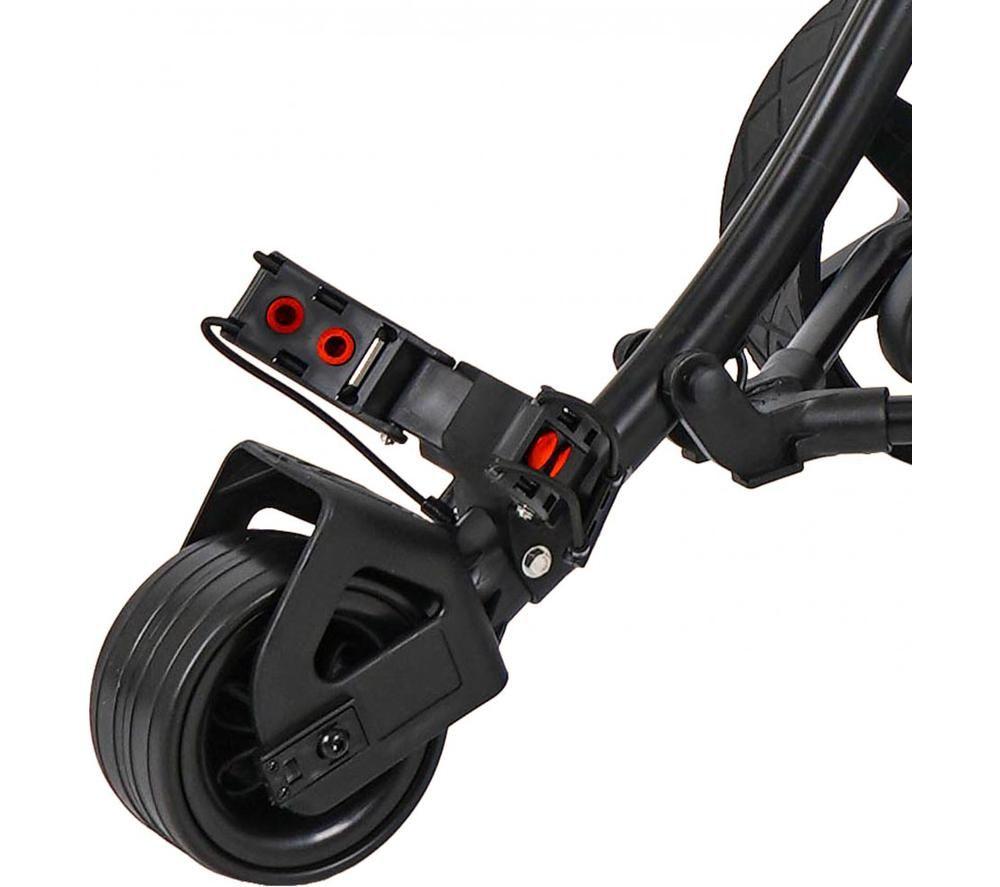 PRO RIDER 36 Hole Electric Golf Trolley - Black & Red image number 6 of 9
