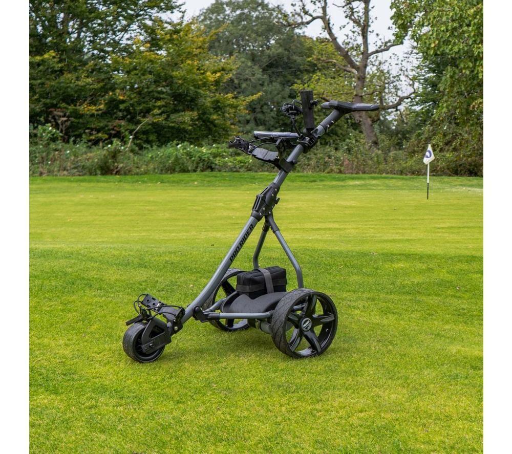 PRO RIDER 18 Hole Electric Golf Trolley - Grey image number 10 of 10
