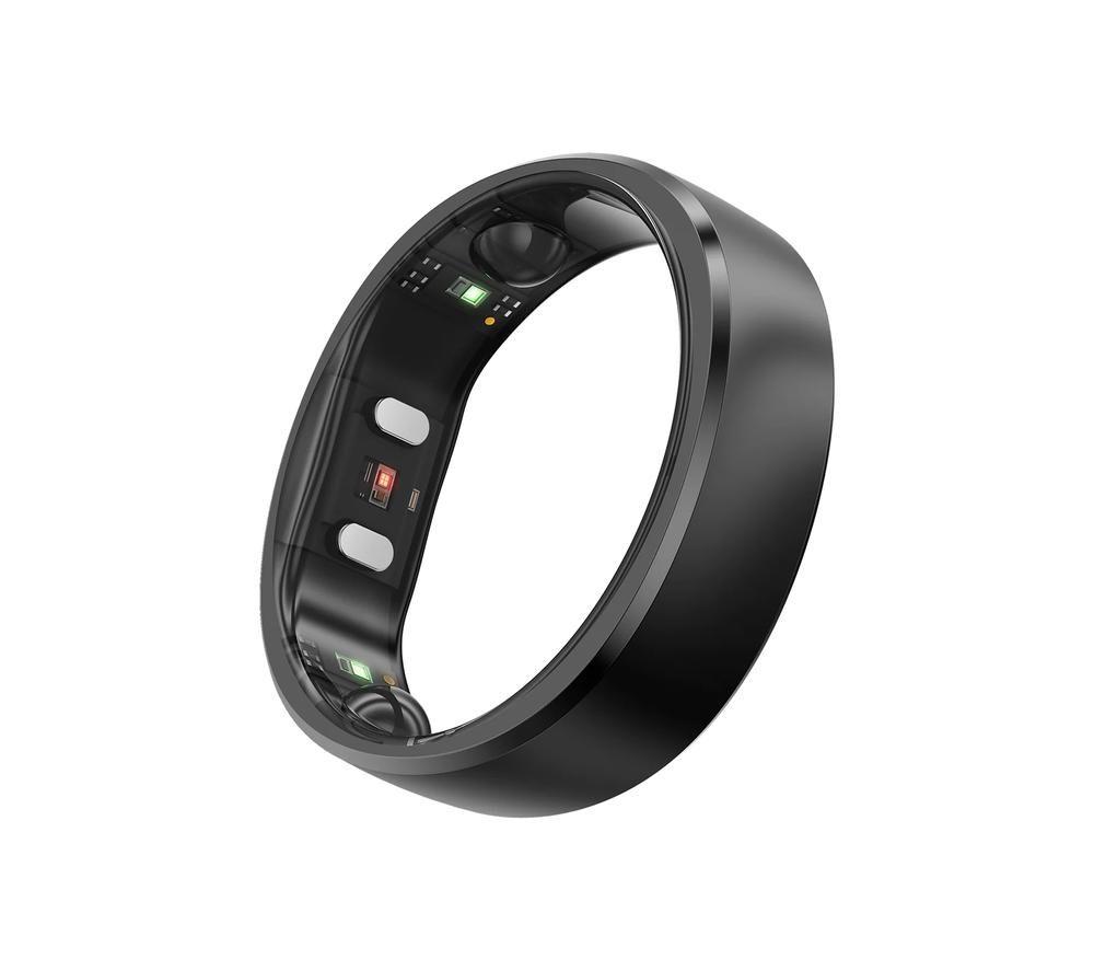 RINGCONN Gen 2 Smart Ring - Matte Black, Size 8 image number 2 of 3