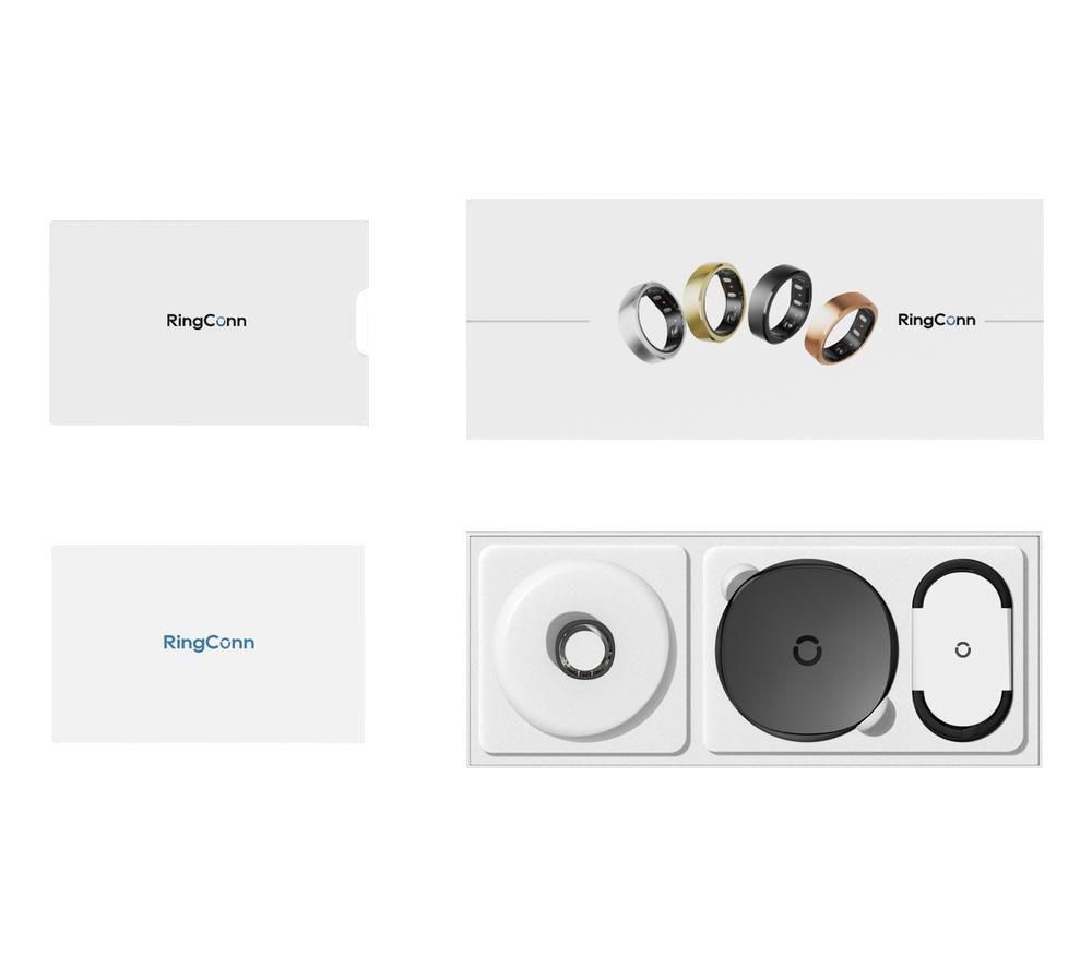 RINGCONN Gen 2 Smart Ring - Matte Black, Size 10 image number 6 of 6
