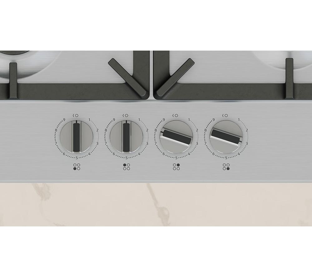 NEFF N70 T26CIP8N0 60 cm Gas Hob - Stainless Steel image number 4 of 10