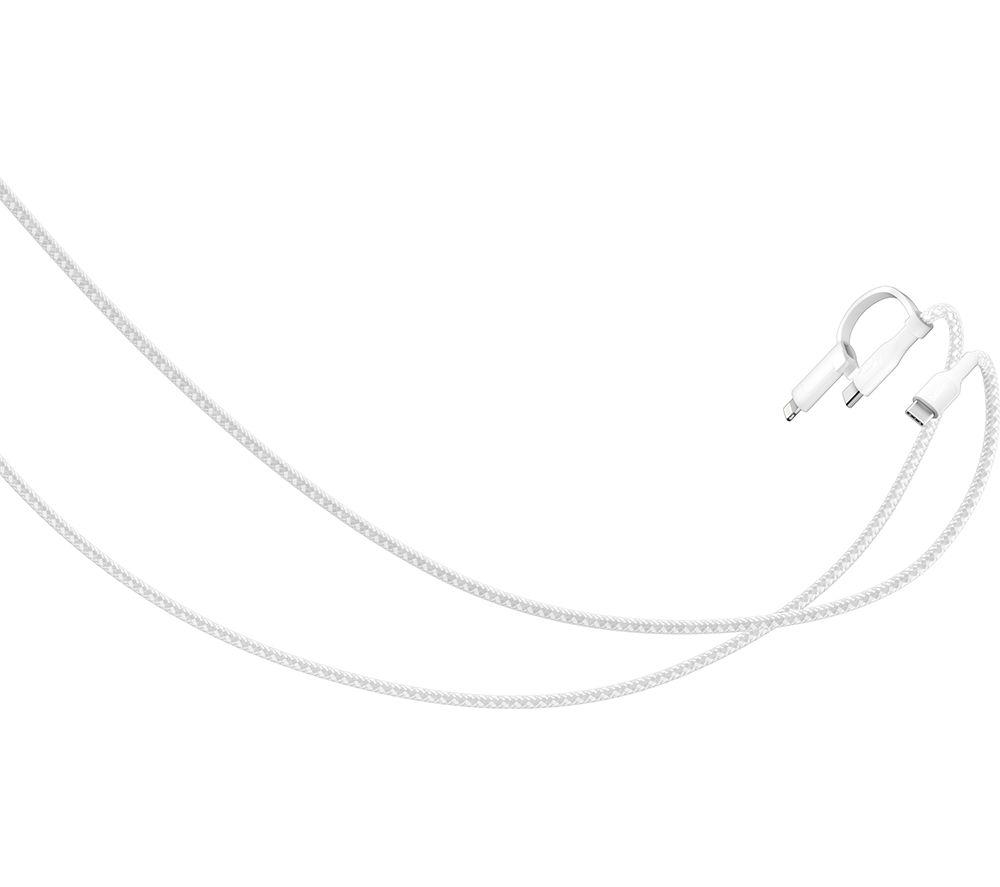 BELKIN BoostCharge Pro 2-in-1 Braided USB Type-C & Lightning Cable - 1.5 m image number 6 of 7