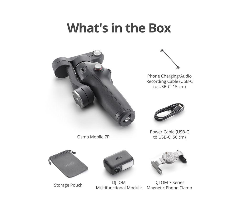 DJI Osmo Mobile 7 Pro Smartphone Gimbal - Dark Grey image number 2 of 10