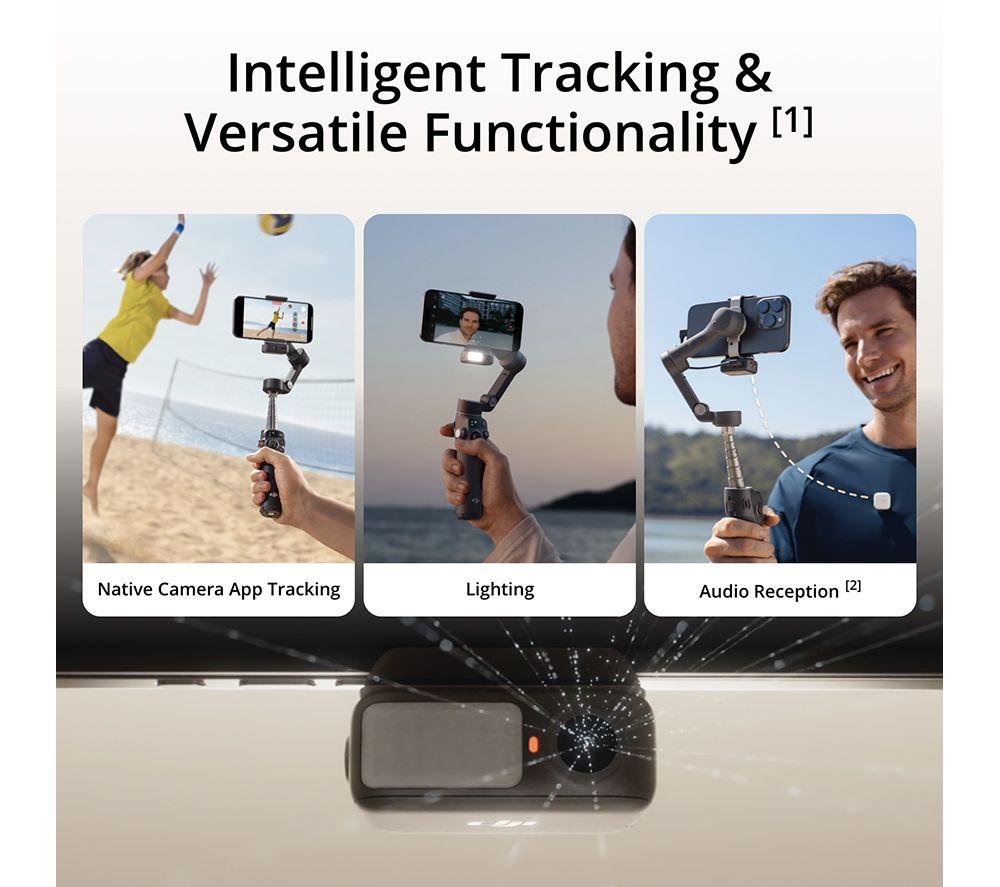 DJI Osmo Mobile 7 Pro Smartphone Gimbal - Dark Grey image number 3 of 10