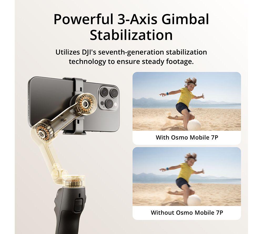 DJI Osmo Mobile 7 Pro Smartphone Gimbal - Dark Grey image number 5 of 10