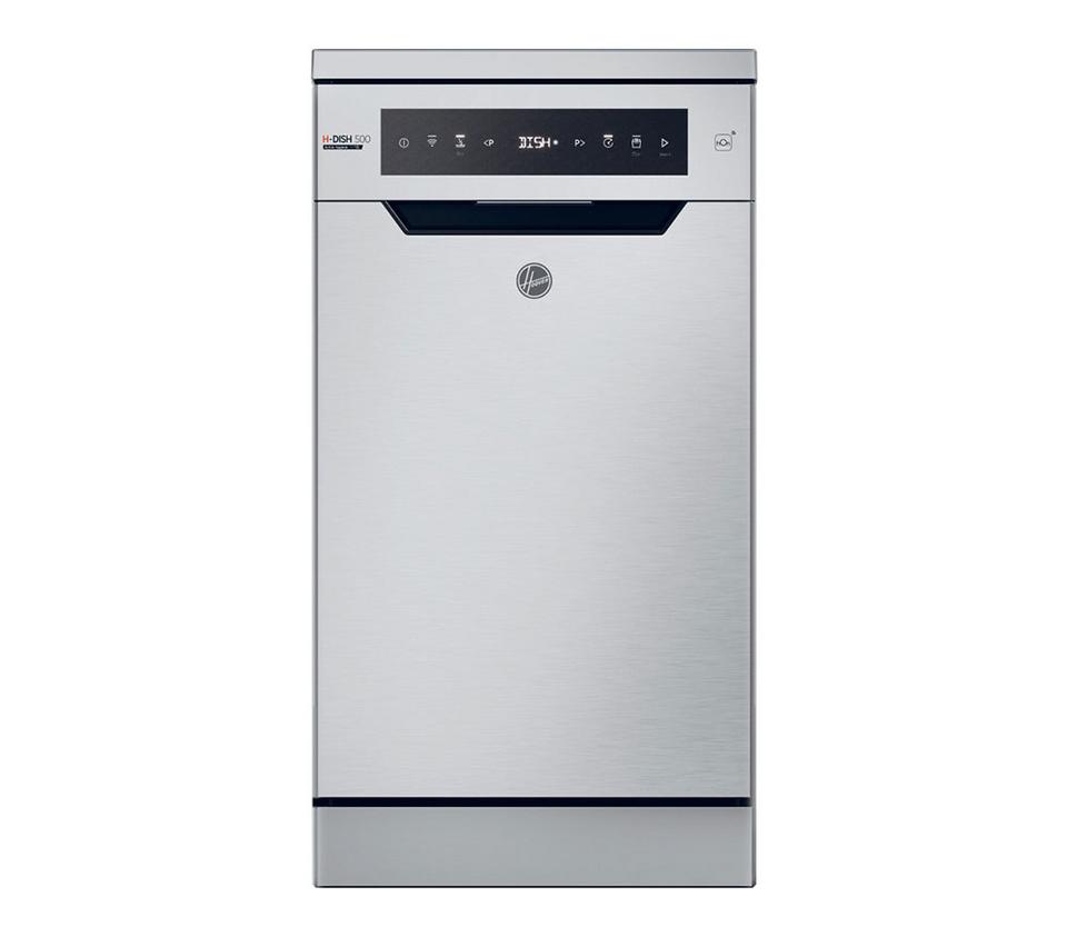 HOOVER H-Dish 500 HF0C3SB0FX-80 Slimline WiFi-enabled Dishwasher - Silver