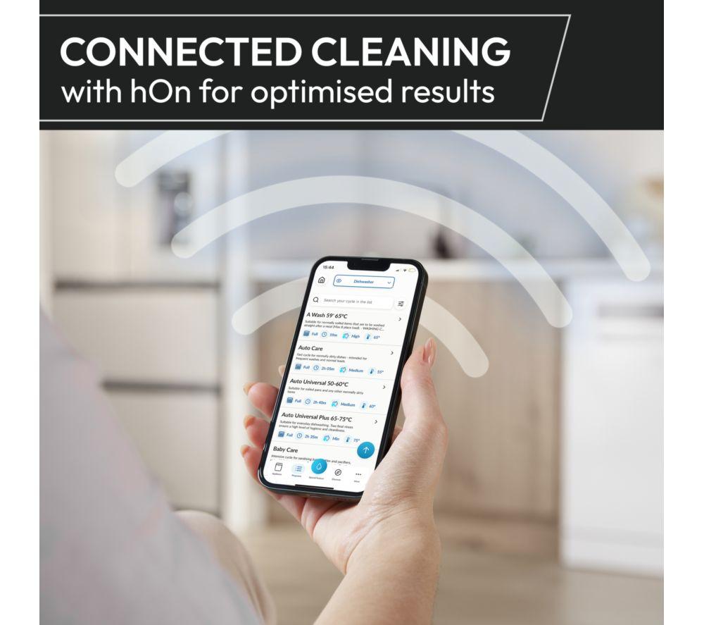 HOOVER H-Dish 500 HF0C3SB0FX-80 Slimline WiFi-enabled Dishwasher - Silver image number 6 of 8