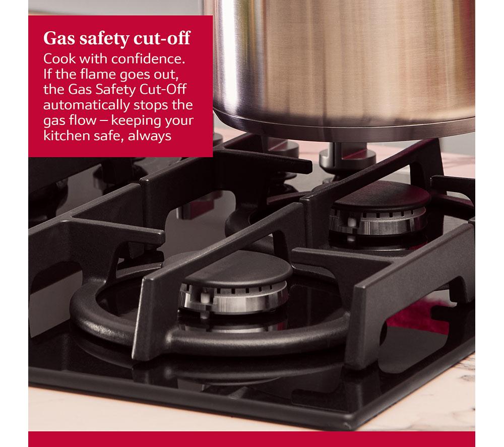 NEFF N70 T26PIP4S0 60 cm Gas Hob - Black image number 3 of 14