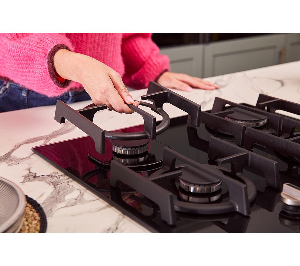 NEFF N70 T26PIP4S0 60 cm Gas Hob - Black image number 9 of 14