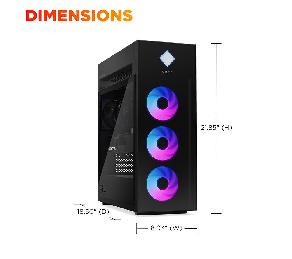 HP OMEN 45L Gaming PC - Intel&reg; Core&trade; Ultra 9, RTX 5090, 4 TB SSD image number 10 of 23