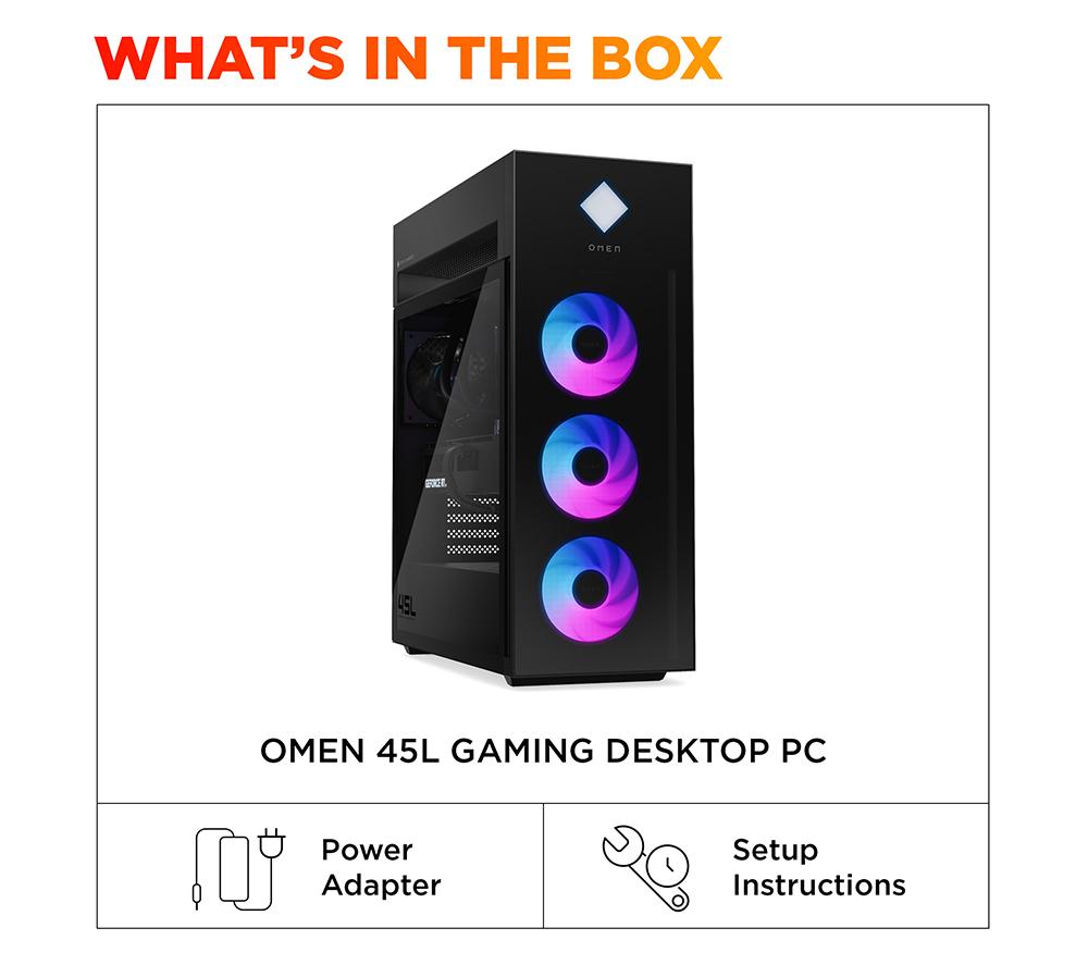 HP OMEN 45L Gaming PC - Intel&reg; Core&trade; Ultra 9, RTX 5090, 4 TB SSD image number 11 of 23