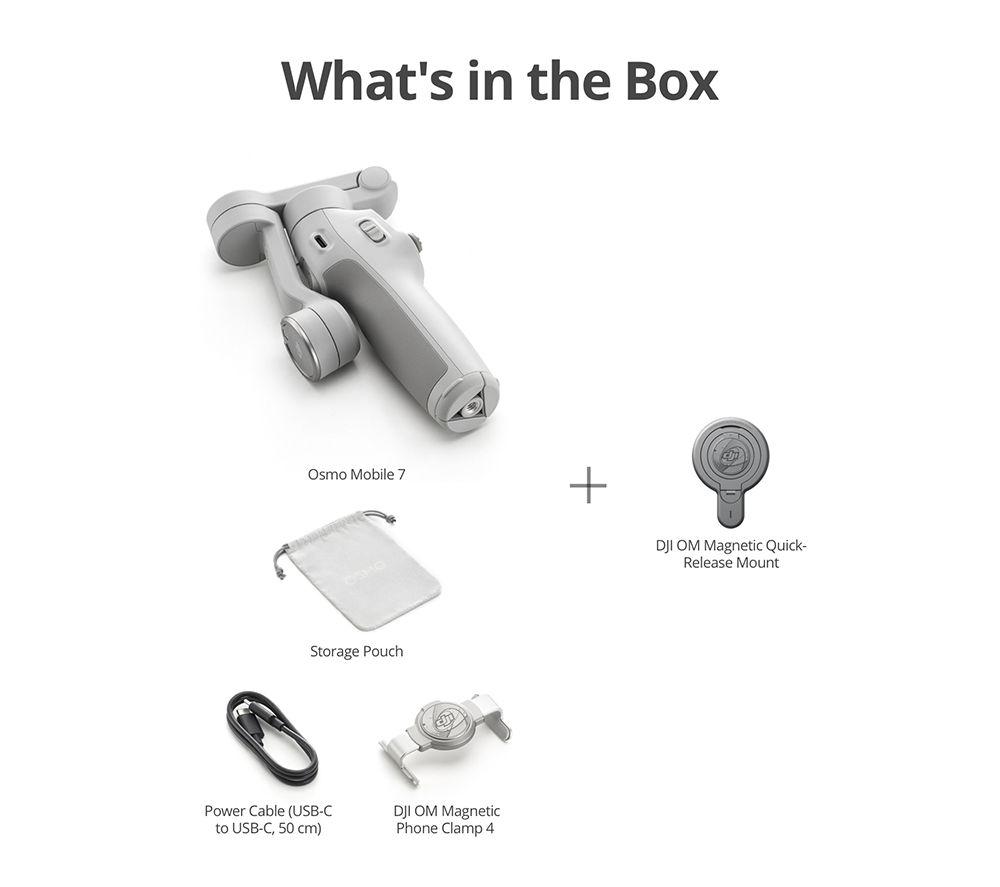 DJI Osmo Mobile 7 Smartphone Gimbal - Grey image number 3 of 10