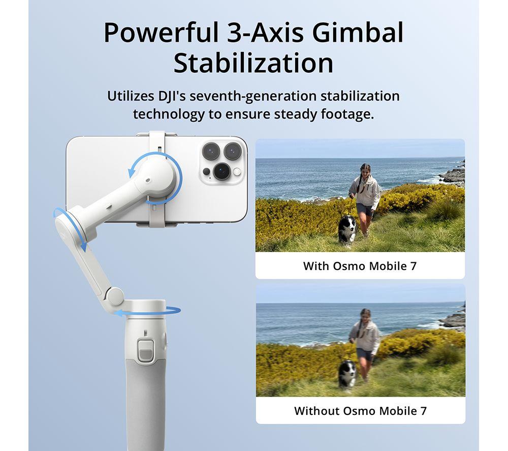 DJI Osmo Mobile 7 Smartphone Gimbal - Grey image number 4 of 10