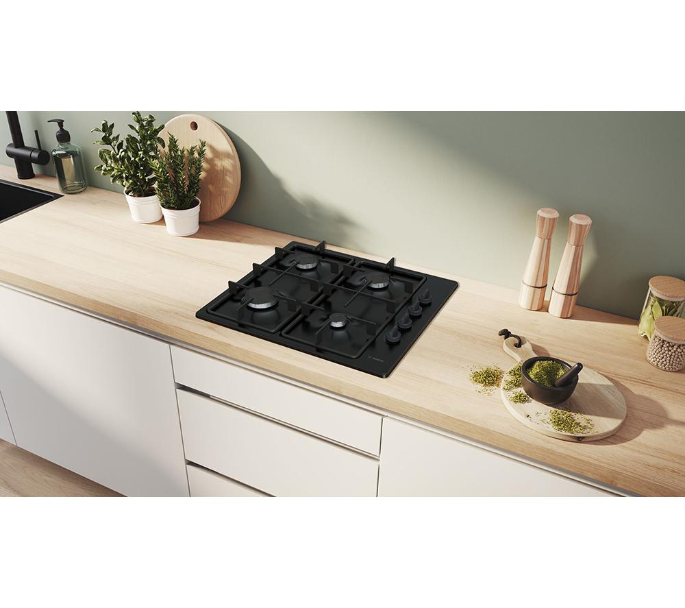 BOSCH Series 2 PBP6B6K60 60 cm Gas Hob - Black image number 5 of 9