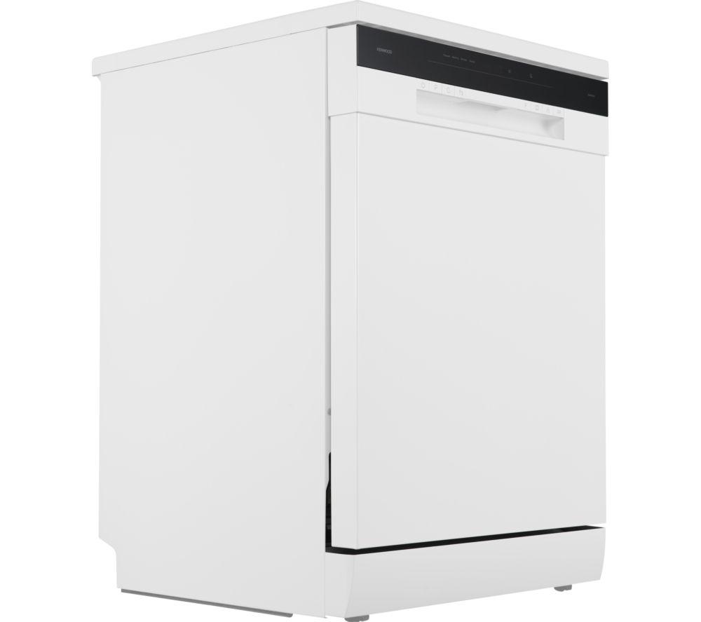 KENWOOD KDW60W25 Full-size Dishwasher - White image number 3 of 12