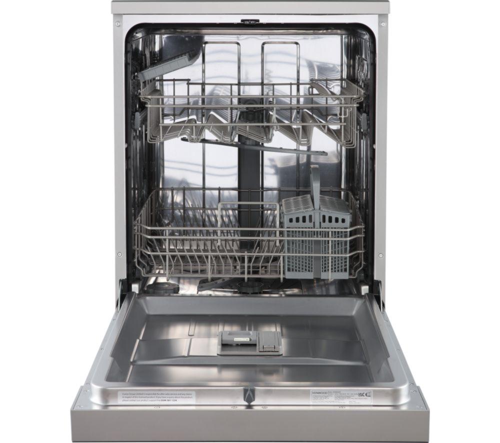 KENWOOD KDW60X25 Full-size Dishwasher - Silver image number 6 of 12