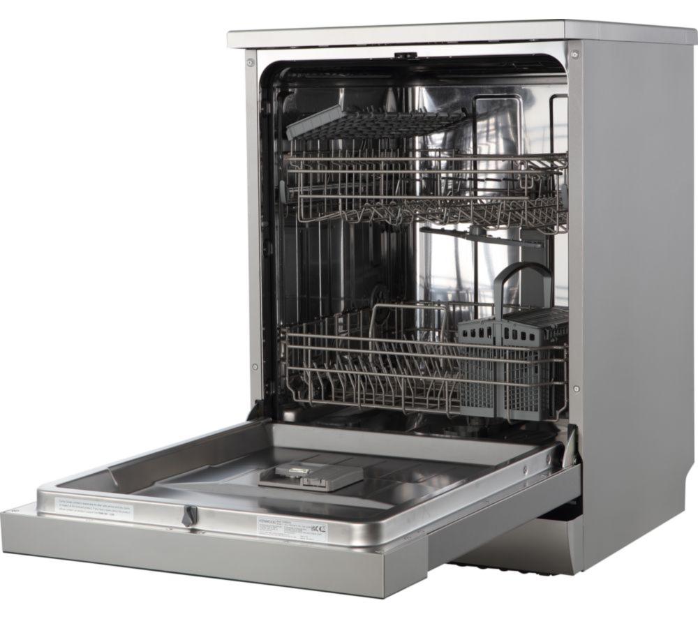 KENWOOD KDW60X25 Full-size Dishwasher - Silver image number 7 of 12
