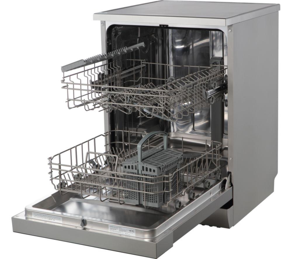 KENWOOD KDW60X25 Full-size Dishwasher - Silver image number 8 of 12
