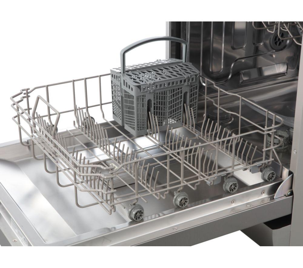 KENWOOD KDW60X25 Full-size Dishwasher - Silver image number 9 of 12