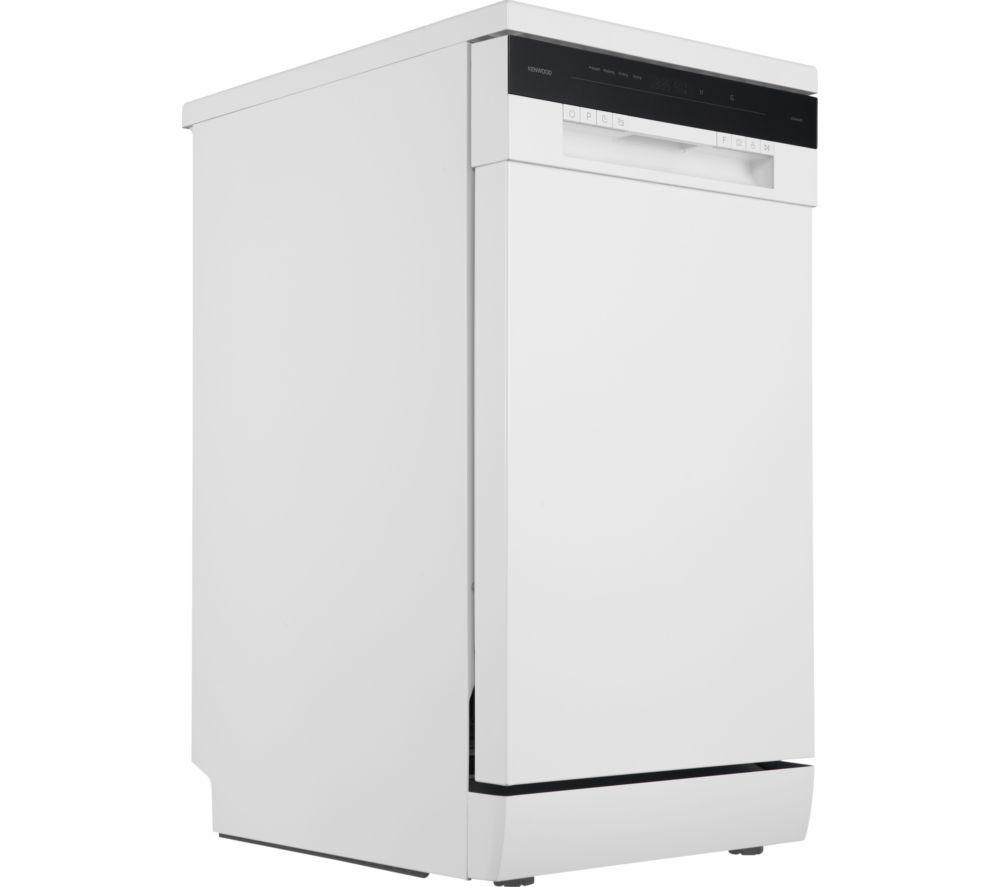 KENWOOD KDW45W25 Slimline Dishwasher - White image number 3 of 13