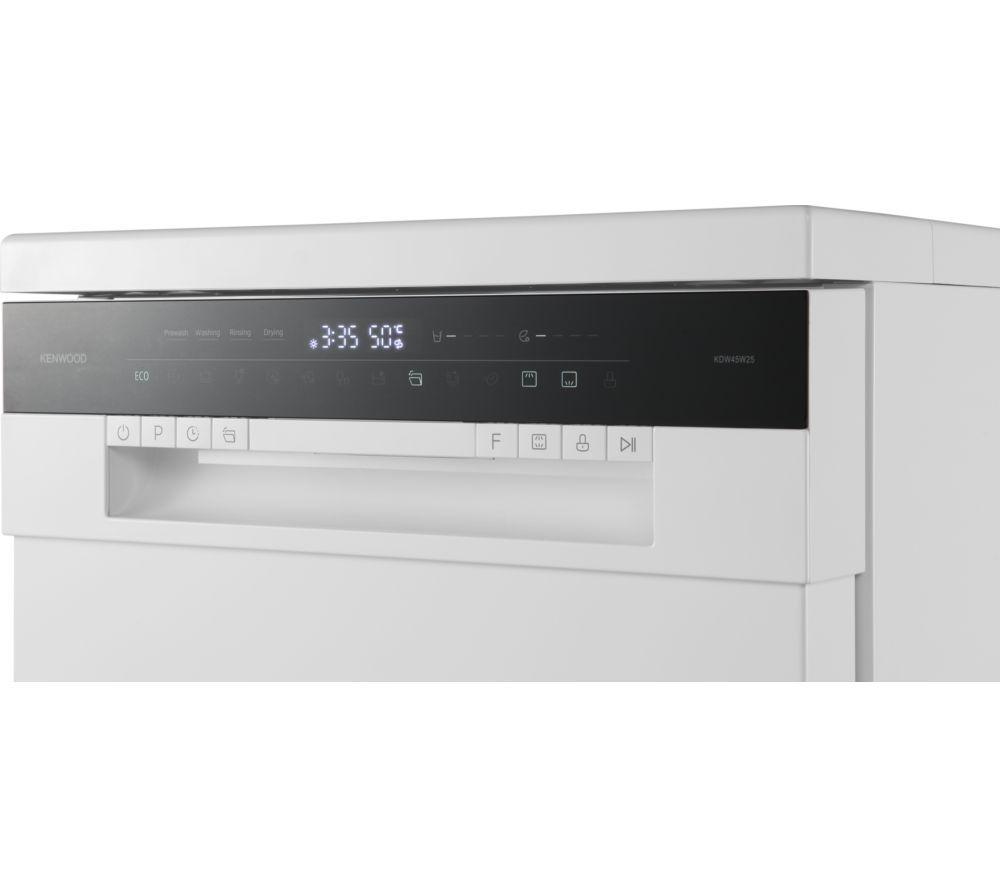 KENWOOD KDW45W25 Slimline Dishwasher - White image number 5 of 13