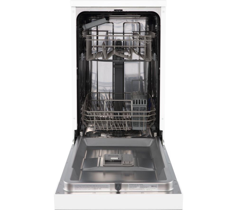 KENWOOD KDW45W25 Slimline Dishwasher - White image number 6 of 13