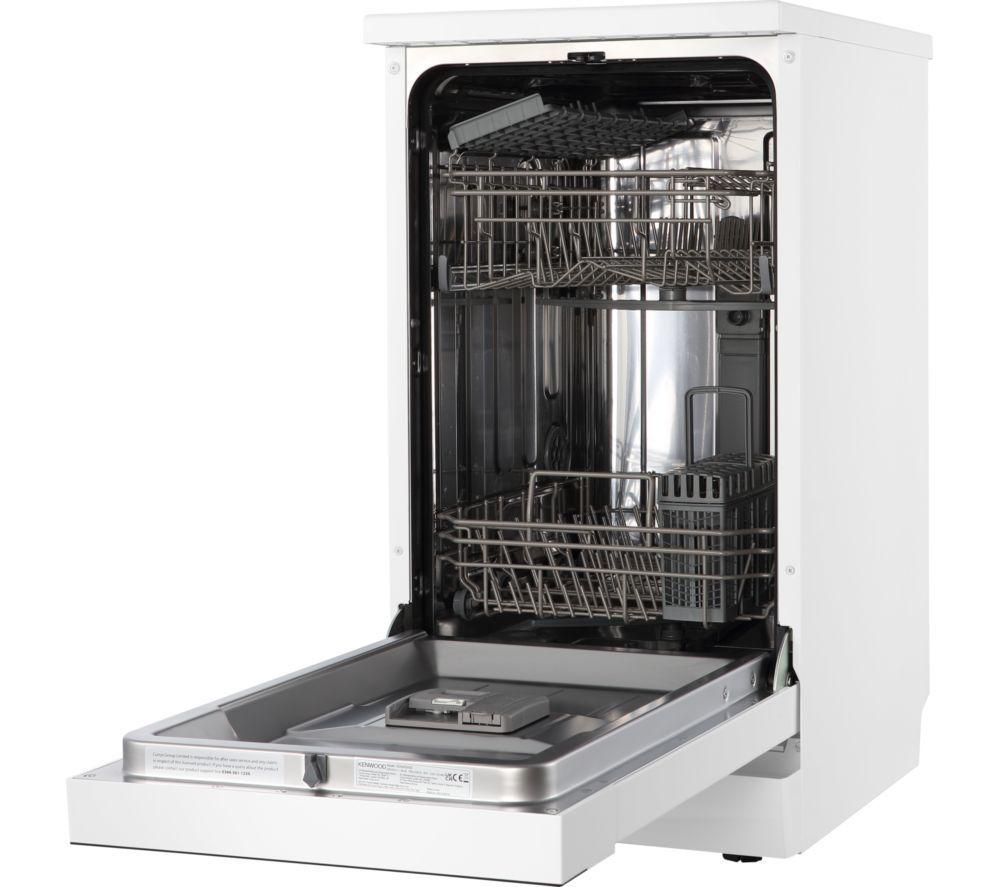 KENWOOD KDW45W25 Slimline Dishwasher - White image number 7 of 13