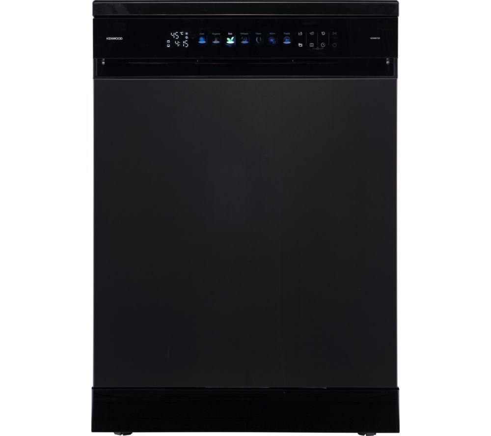 KENWOOD KDW60T25 Full-size Dishwasher – Black, Black