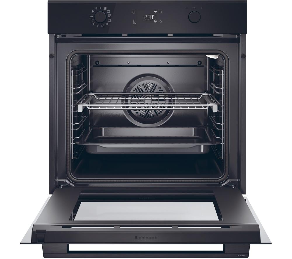 HAIER ID Series 2 H6 ID23B3YTB Electric Pyrolytic Smart Oven - Black image number 2 of 15